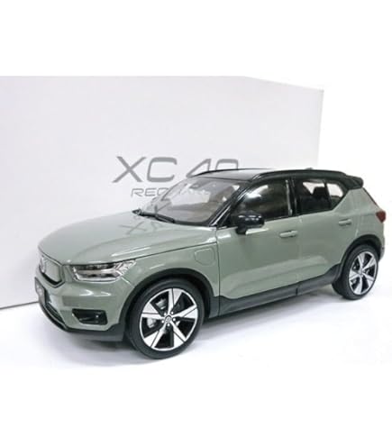 Amazon | 1/43 ボルボ VOLVO XC40 ディーラー特注 ミニカー ホワイト